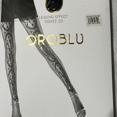 OROBLU Tights 20 Denier Dreamy Small Black RARE